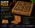 Cajas de Pizza Profesionales | Todas las Medidas | Resistentes para Delivery